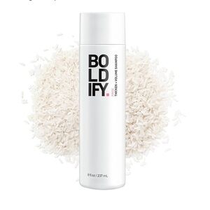 BOLDIFY Thickening Shampoo - Rice Water for Thinning and Oily Hair - 8oz